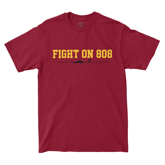 EXCLUSIVE RELEASE: Jayden Maiava Fight On 808 Cardinal Tee