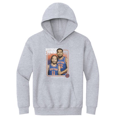 Jalen Brunson & Karl-Anthony Towns New York Knicks Step Brothers WHT