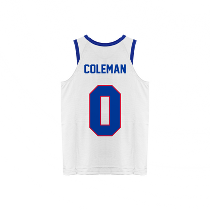 Keon Coleman "Logo" Basketball Jersey