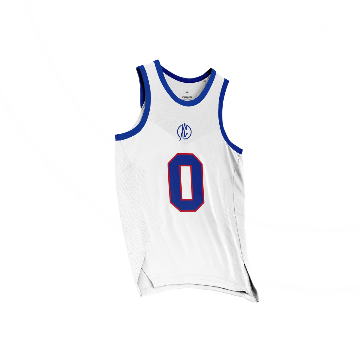 Keon Coleman "Logo" Basketball Jersey