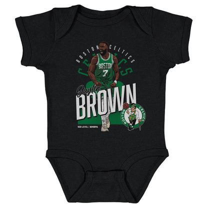 Jaylen Brown Boston Celtics Shield WHT