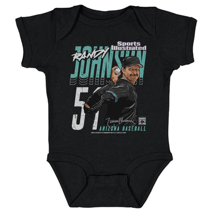 Randy Johnson Sports Illustrated & Arizona Player Name WHT