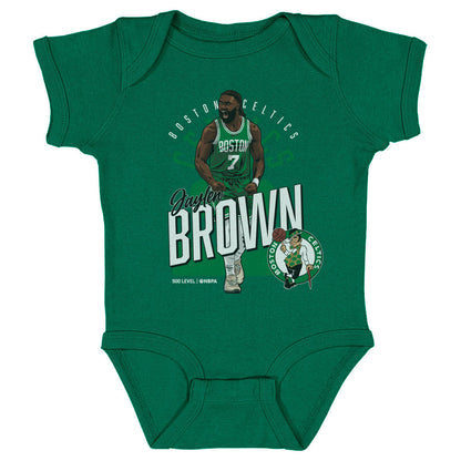 Jaylen Brown Boston Celtics Shield WHT