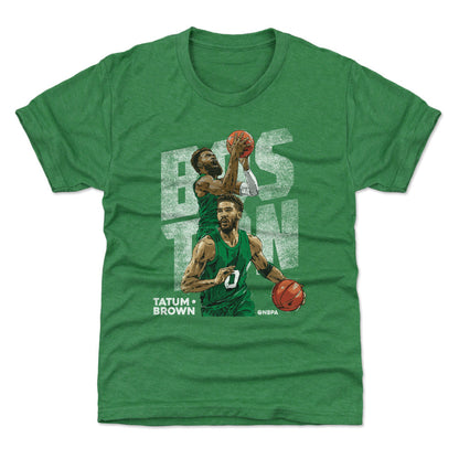 Jayson Tatum & Jaylen Brown Boston Duo WHT