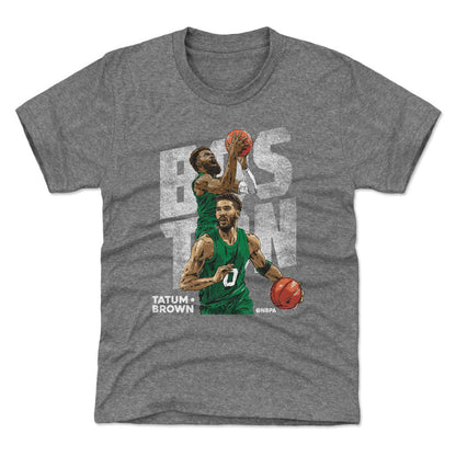 Jayson Tatum & Jaylen Brown Boston Duo WHT