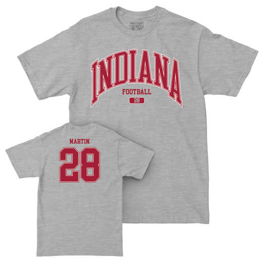 Indiana Football Sport Grey Arch Tee - Khobie Martin