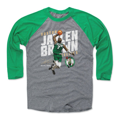Jaylen Brown Boston Celtics Slant WHT