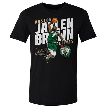 Jaylen Brown Boston Celtics Slant WHT