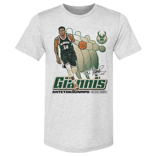 Giannis Antetokounmpo Milwaukee Bucks Retro