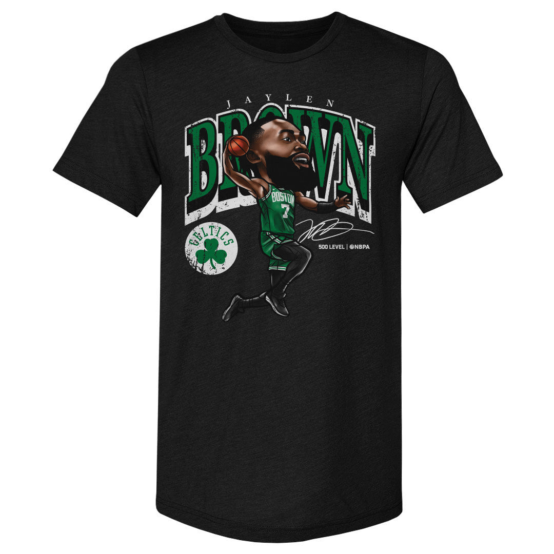 Jaylen Brown Boston Celtics Cartoon WHT
