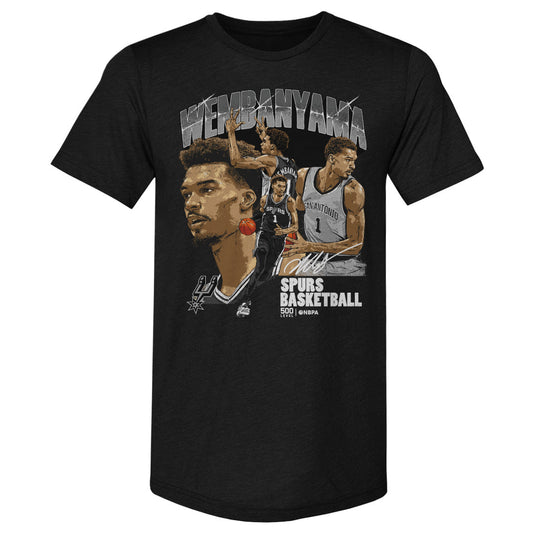 Victor Wembanyama San Antonio Spurs Collage WHT