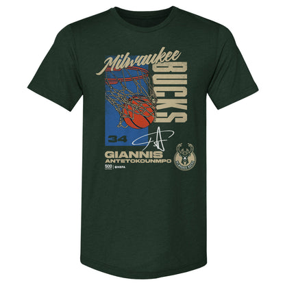 Giannis Antetokounmpo Milwaukee Bucks All Net WHT