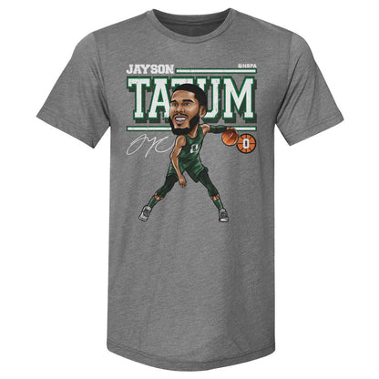 Jayson Tatum Cartoon WHT