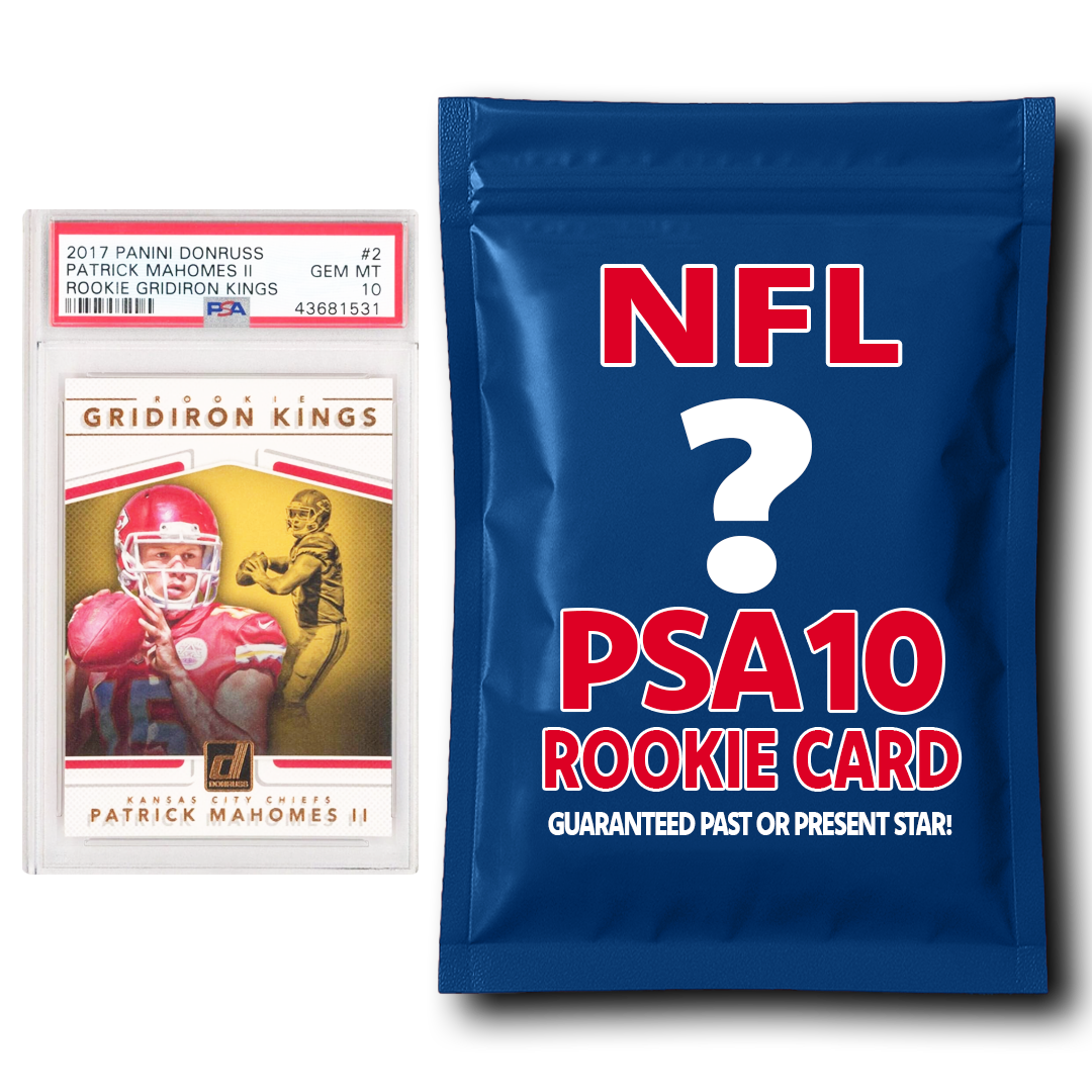 PSA 10 Graded Rookie Card Autographed BGS COA Mystery Card Pack