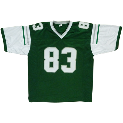 Vince Papale Autographed Philadelphia Eagles (Green #83) Custom Jersey - Beckett