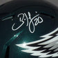 Brian Dawkins Autographed Philadelphia Eagles Deluxe Full-Size Replica Helmet - JSA