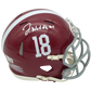 Jaylen Waddle Autographed Alabama Crimson Tide Mini Helmet - Fanatics