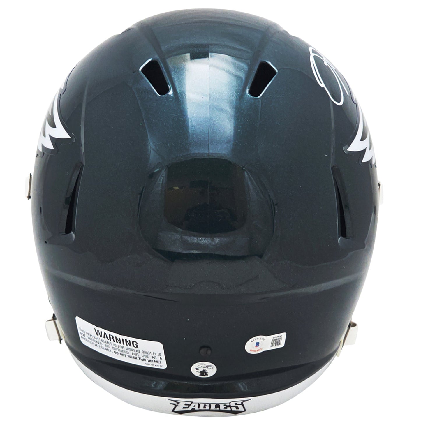 Jalen Hurts Autographed Philadelphia Eagles (Speed) Deluxe Full-Size Replica Helmet - Beckett