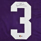 Odell Beckham Jr. Autographed LSU Louisiana State Tigers (Purple #3) Custom Jersey - Beckett