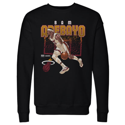 Bam Adebayo Miami Heat Shattered WHT