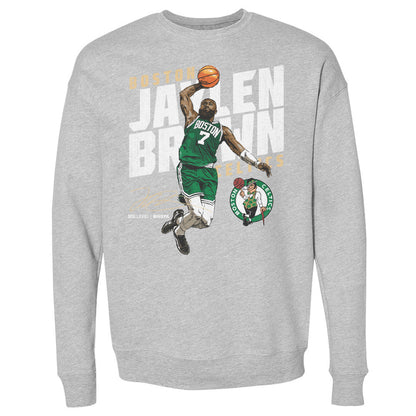 Jaylen Brown Boston Celtics Slant WHT