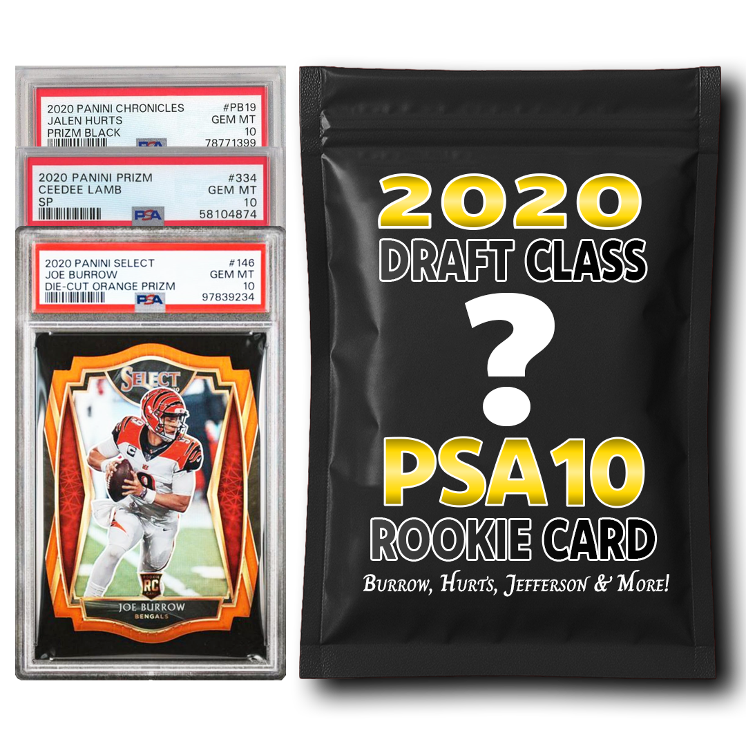 Joe Burrow Phoenix Elite JSA COA Mystery Card Pack Orange