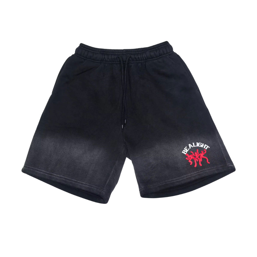 Be A Light Washed Sweat Shorts