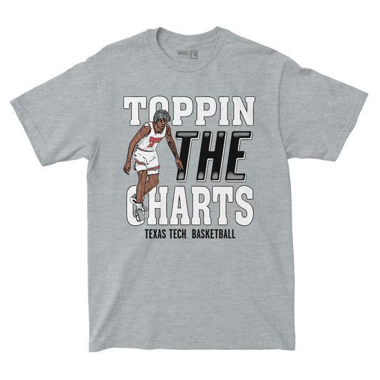 EXCLUSIVE RELEASE: JT Toppin Toppin The Charts Sport Grey Tee