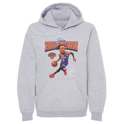 Jalen Brunson New York Knicks Caricature WHT