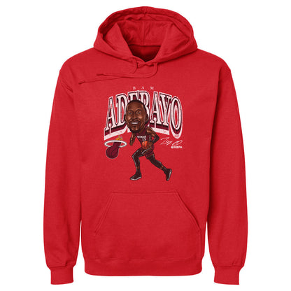 Bam Adebayo Miami Heat Cartoon WHT