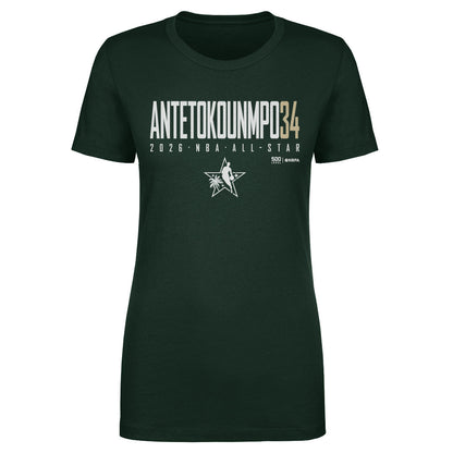 Giannis Antetokounmpo Milwaukee Bucks 2026 NBA All-Star Elite WHT