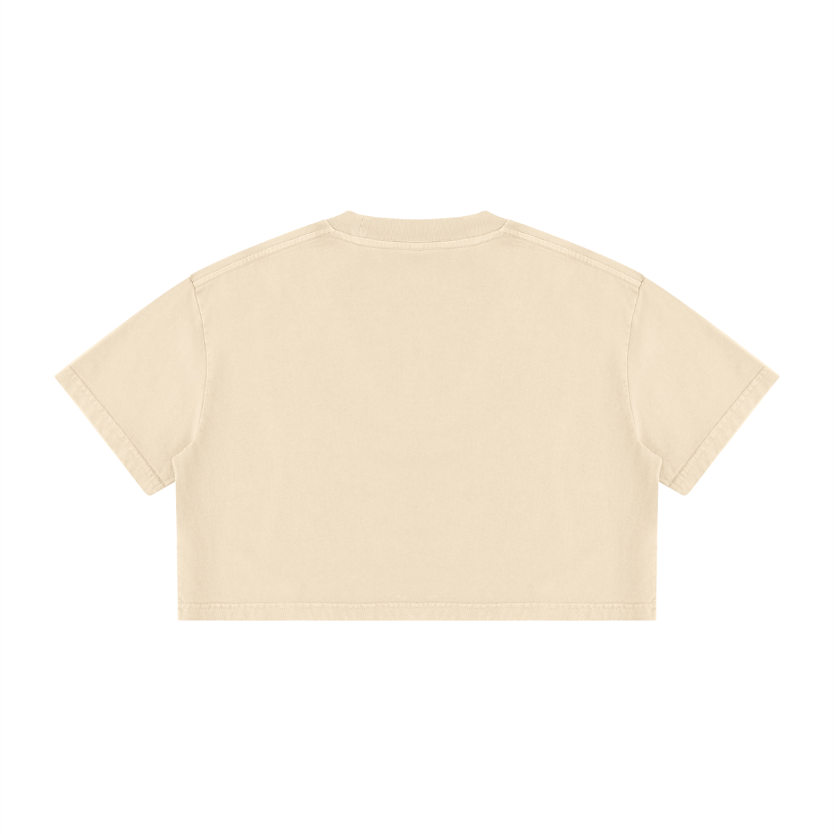 Bo Nix Signature Number Washed Cropped T-shirt