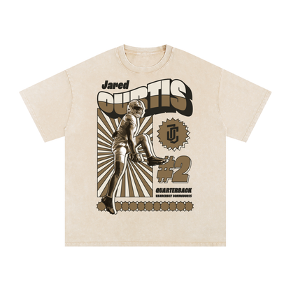 Jared Curtis Retro Oversized Washed T-Shirt