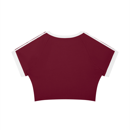 Tommy Castellanos "Logo" Colorblock Crop Top