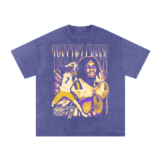 Trey'Dez Green "Vintage" Boxy T-Shirt