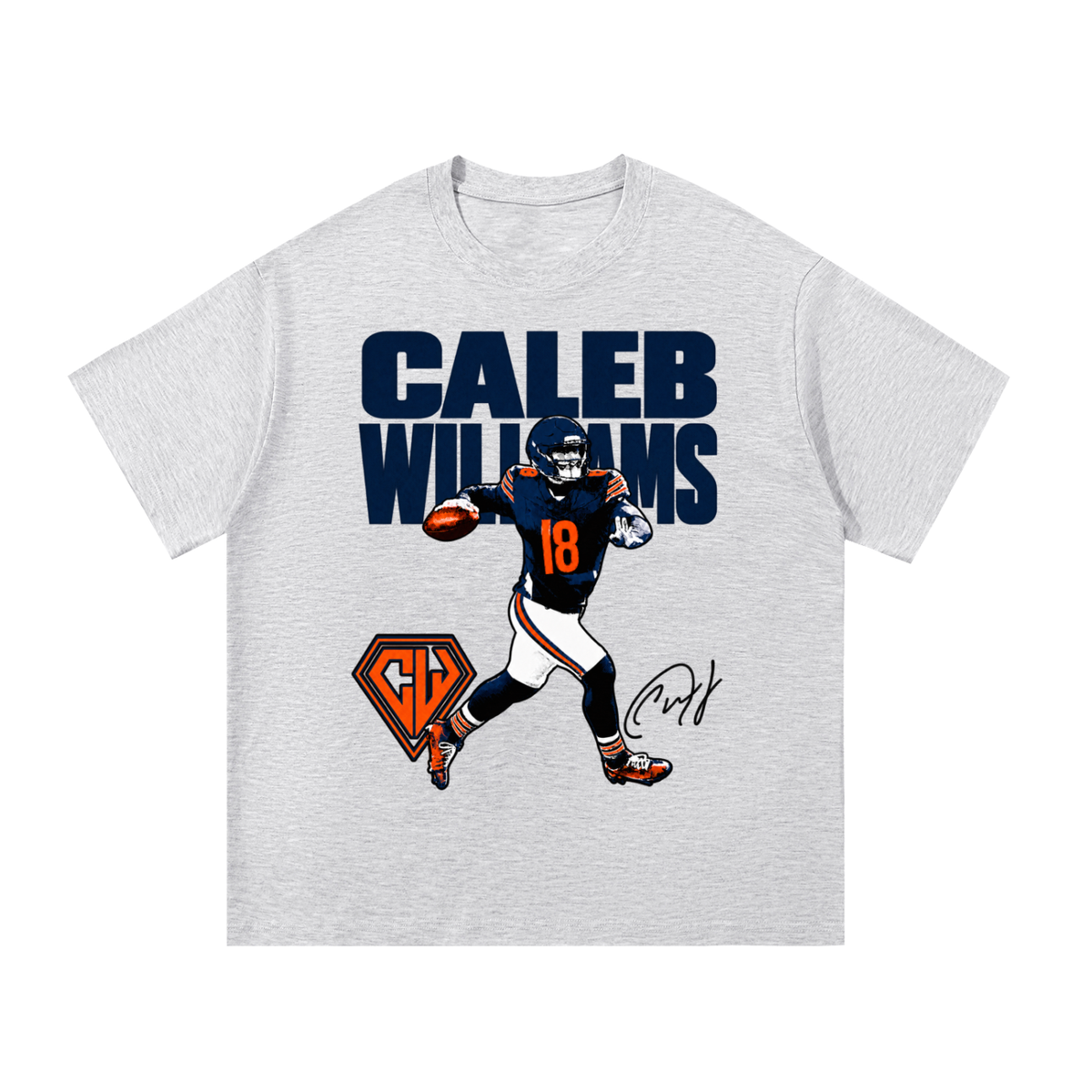 Caleb Williams Halftone Oversized T-shirt