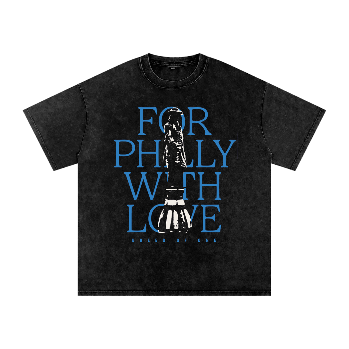 Jalen Hurts For Philly Oversized Washed T-shirt