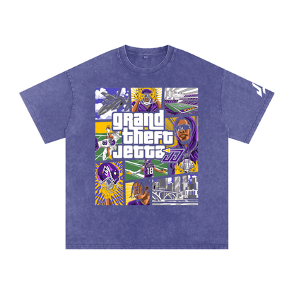 Justin Jefferson Grand Theft Jettas Boxy T-shirt