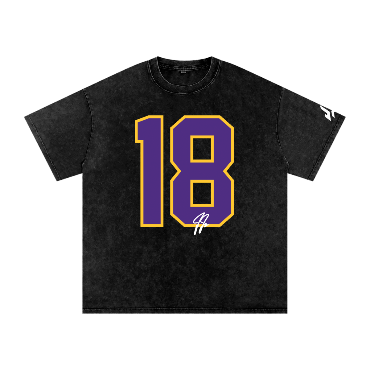 Justin Jefferson Boxy Washed T-shirt