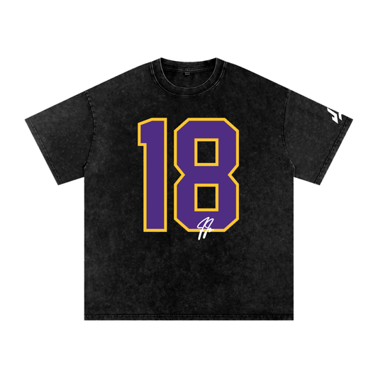 Justin Jefferson Boxy Washed T-shirt