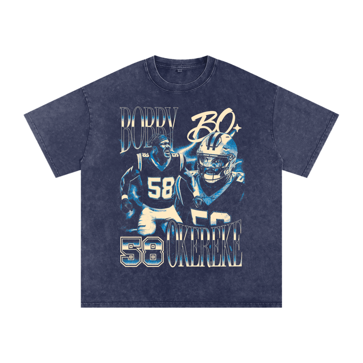 Bobby Okereke Vintage Oversized Washed T-Shirt