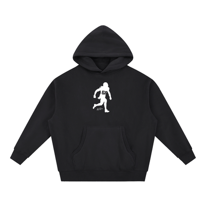 Bobby Okereke Silhouette Oversized Boxy Hoodie