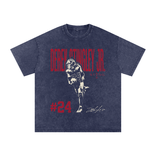 Derek Stingley Jr. "Halftone" Boxy T-Shirt