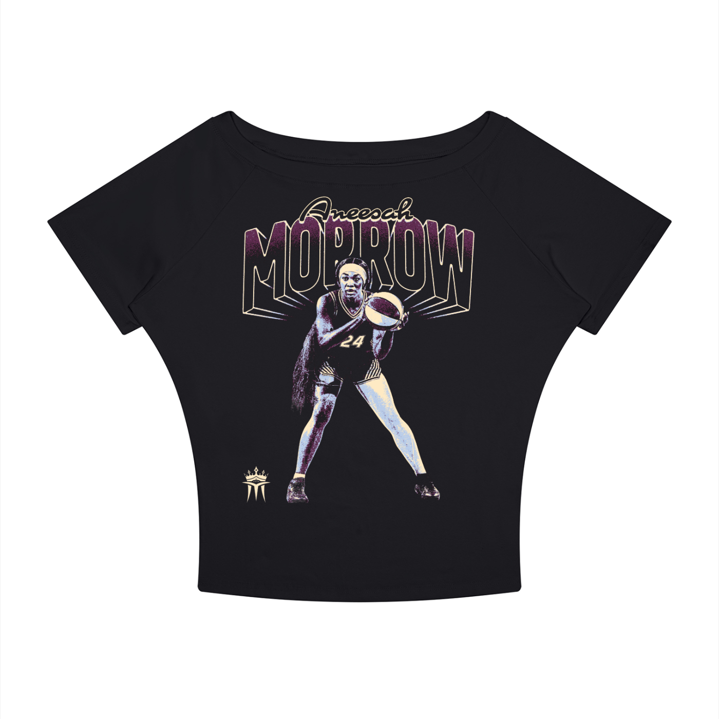 Aneesah Morrow "Portrait" Boatneck Tee