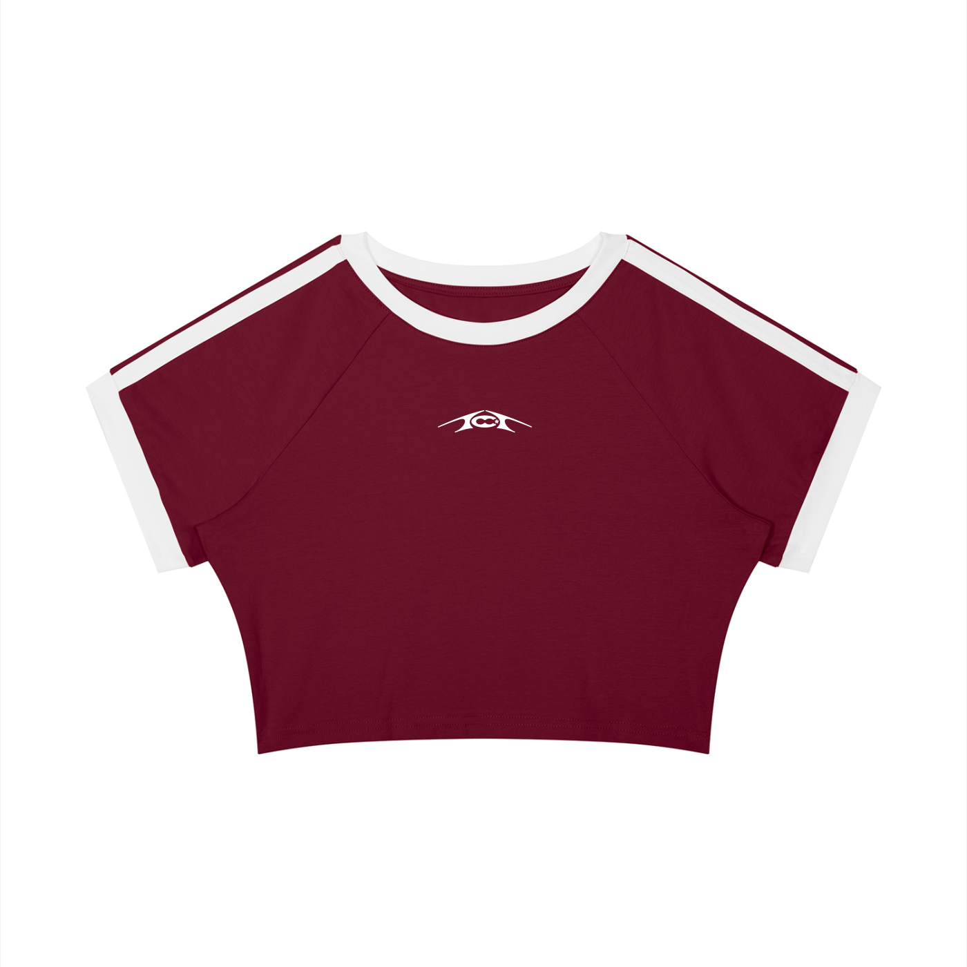 Tommy Castellanos "Logo" Colorblock Crop Top