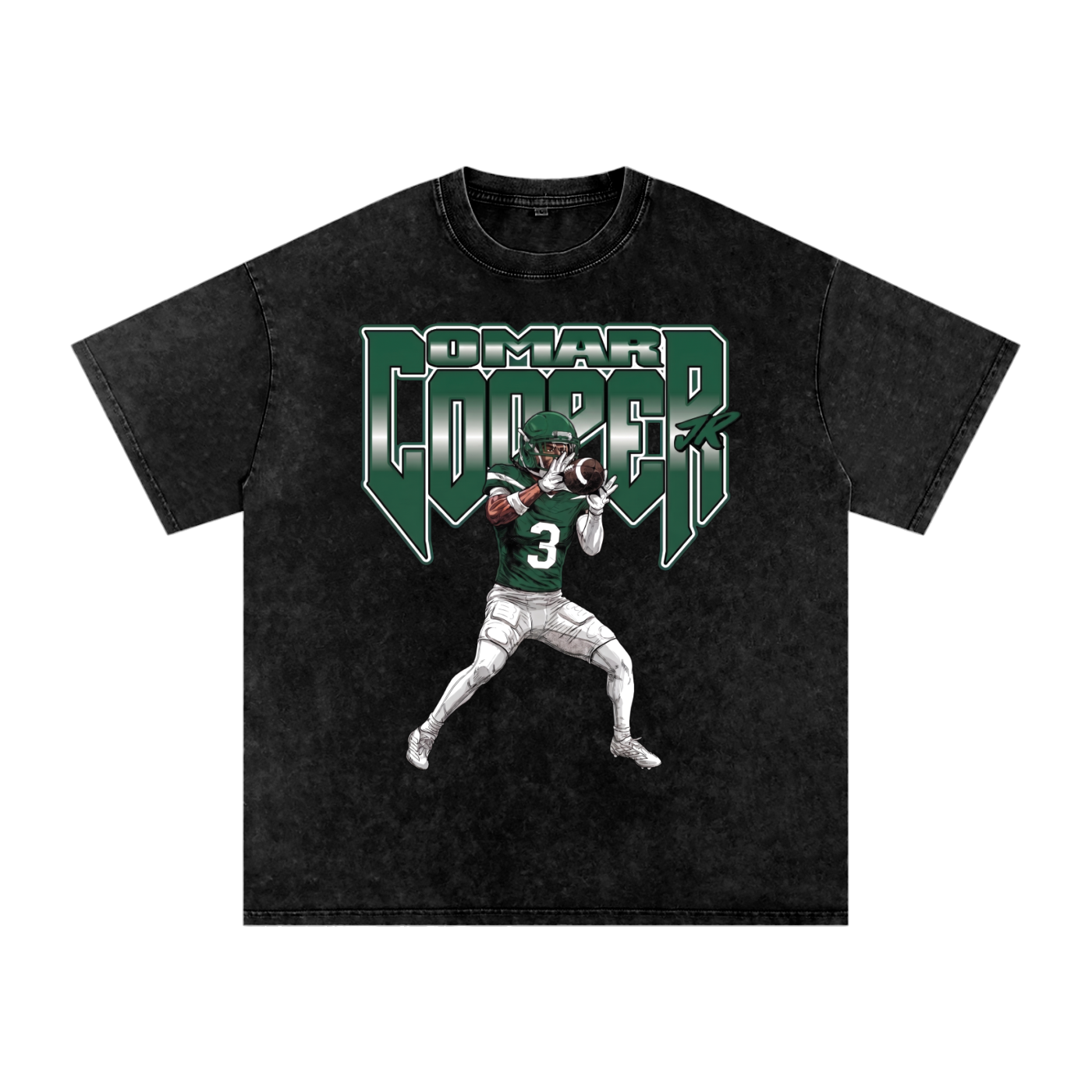 Omar Cooper Jr. "Illustration" Boxy T-shirt