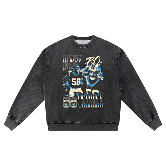 Bobby Okereke Vintage Oversized Washed Sweatshirt