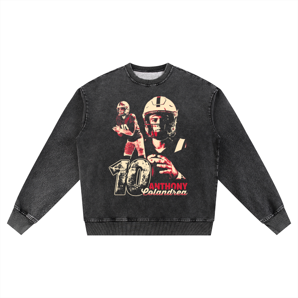 Anthony Colandrea Vintage Oversized Washed Sweatshirt