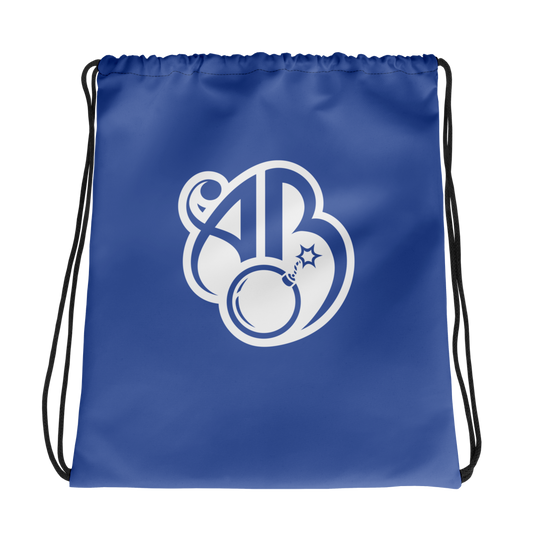 Alycia Baumgardner "Logo" Drawstring Bag