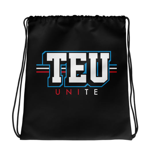 Tight End University "Logo" Drawstring Bag